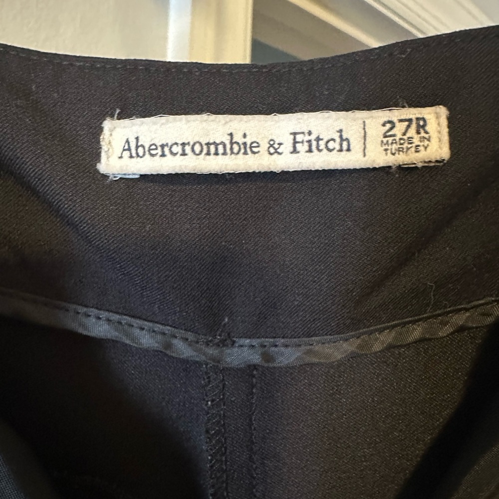 Abercrombie & Fitch Black Sloane Wide-Leg Pants - Picture 3 of 5